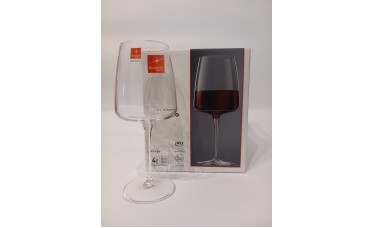 Bormioli Planeo Wijnglas Rood  47,8 cl set van 4
